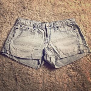 J. Crew striped shorts